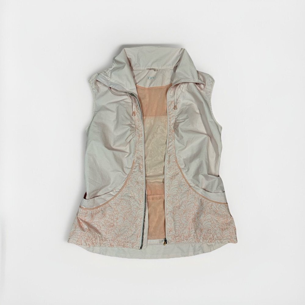 Lululemon Velocity Vest Wet Dry Breath Windbreaker Running Jogging Pink M 8-10 - Picture 6 of 12